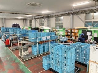 日鉄物産荒井オートモーティブ株式会社の検査棟内観